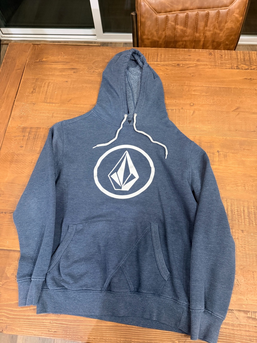 Men’s Volcom Blue Logo Pullover Hoodie